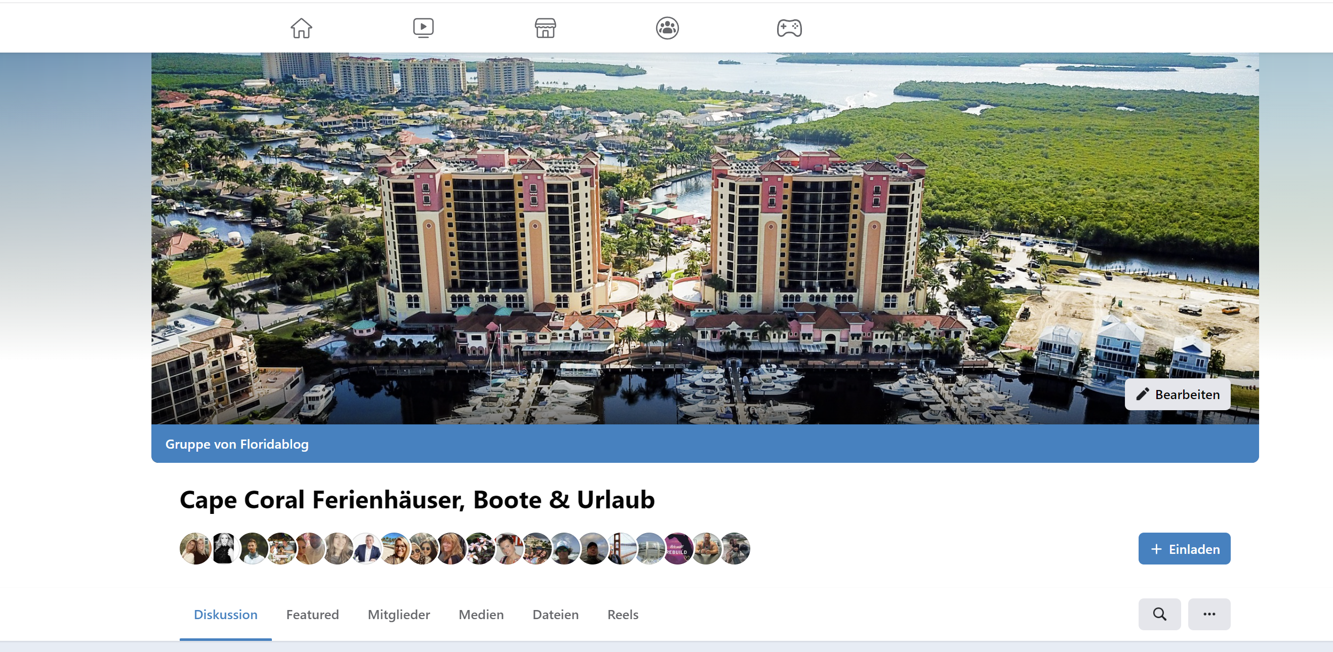Facebook Gruppe Cape Coral