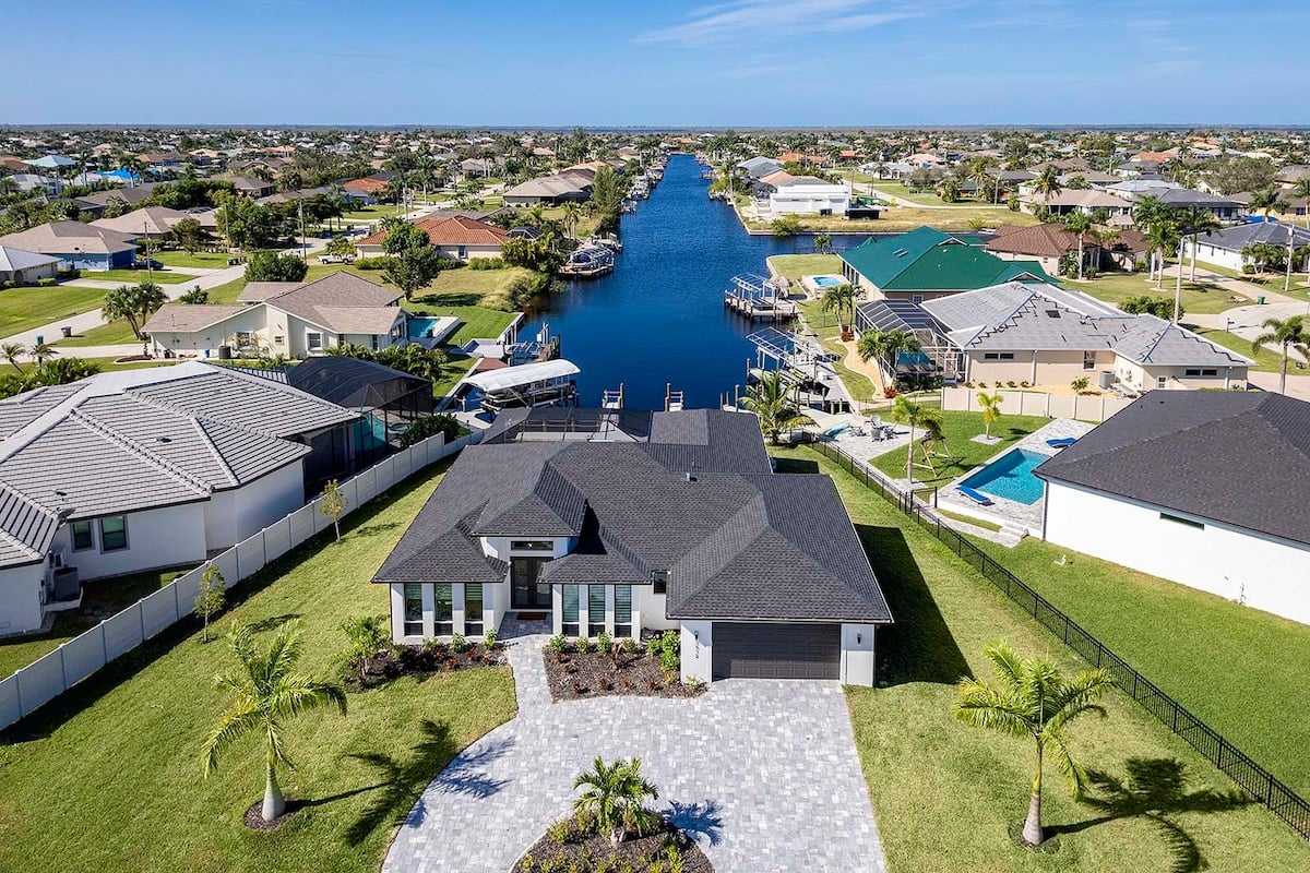 Ferienhaus Cape Coral Waterfront+Gulf Access, Bootsdock, Pool