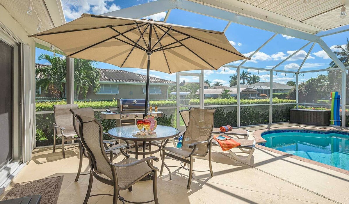 Bequeme Sitzgelegenheiten im Freien