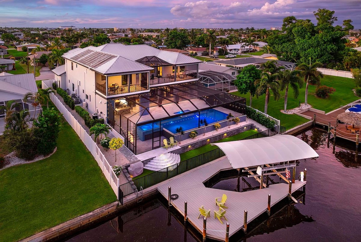 Waterfront Cape Coral, Gulf Access+Salzwasser-Pool+Bootsdock