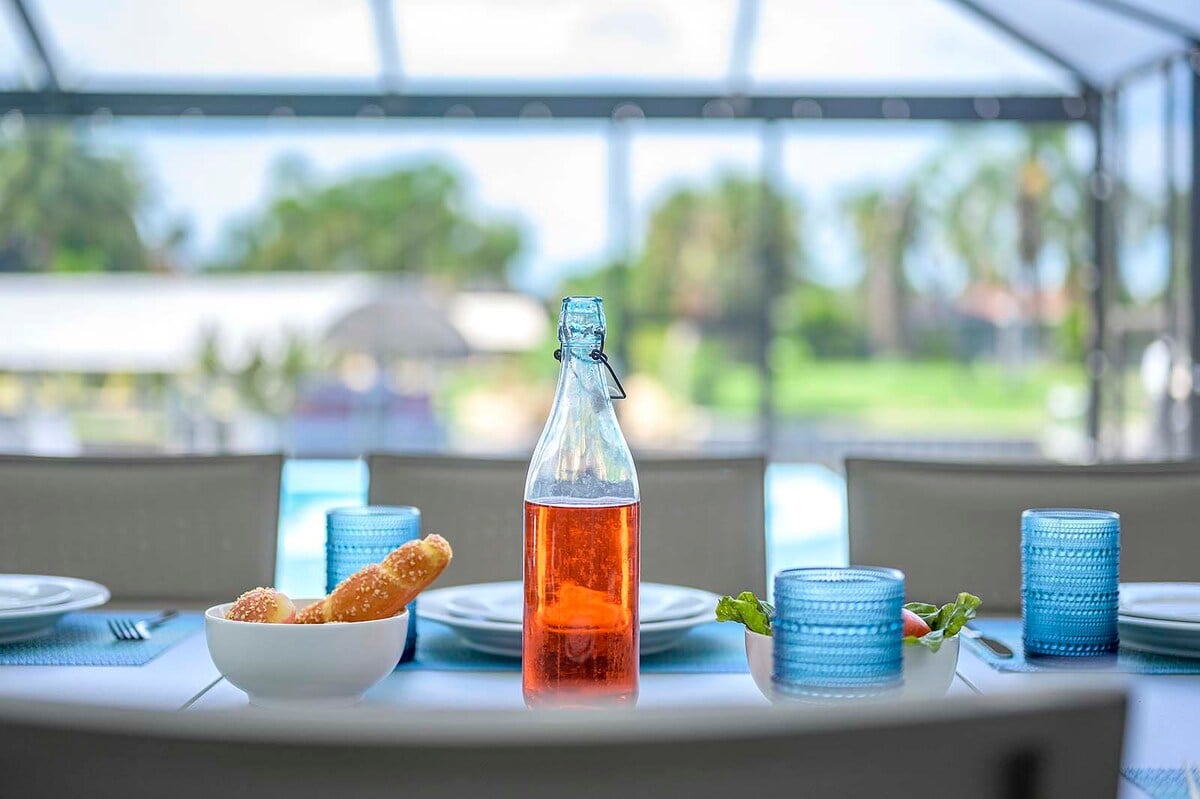 Abendessen mit Aussicht