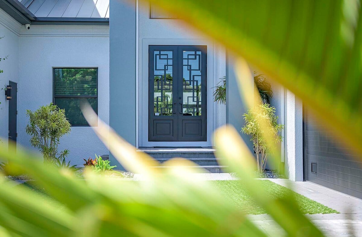 Eingangstür von Viking Estates