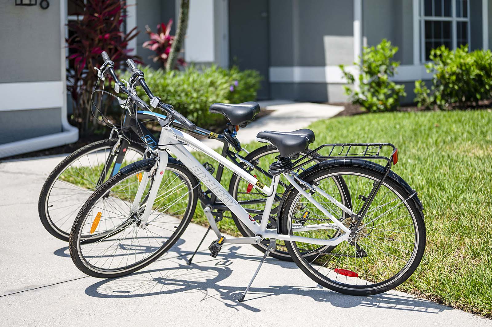 Zur Erkundung der Umgebung stehen Fahrräder zur Verfügung (Nutzung auf eigene Gefahr)