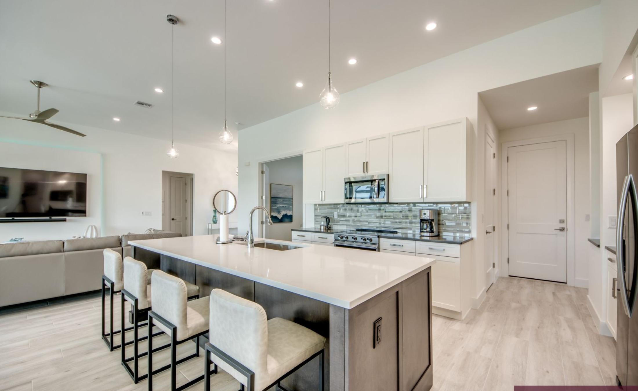 Privates Bootsdock am Kanal mit direktem Zugang zum Golf von Mexiko.