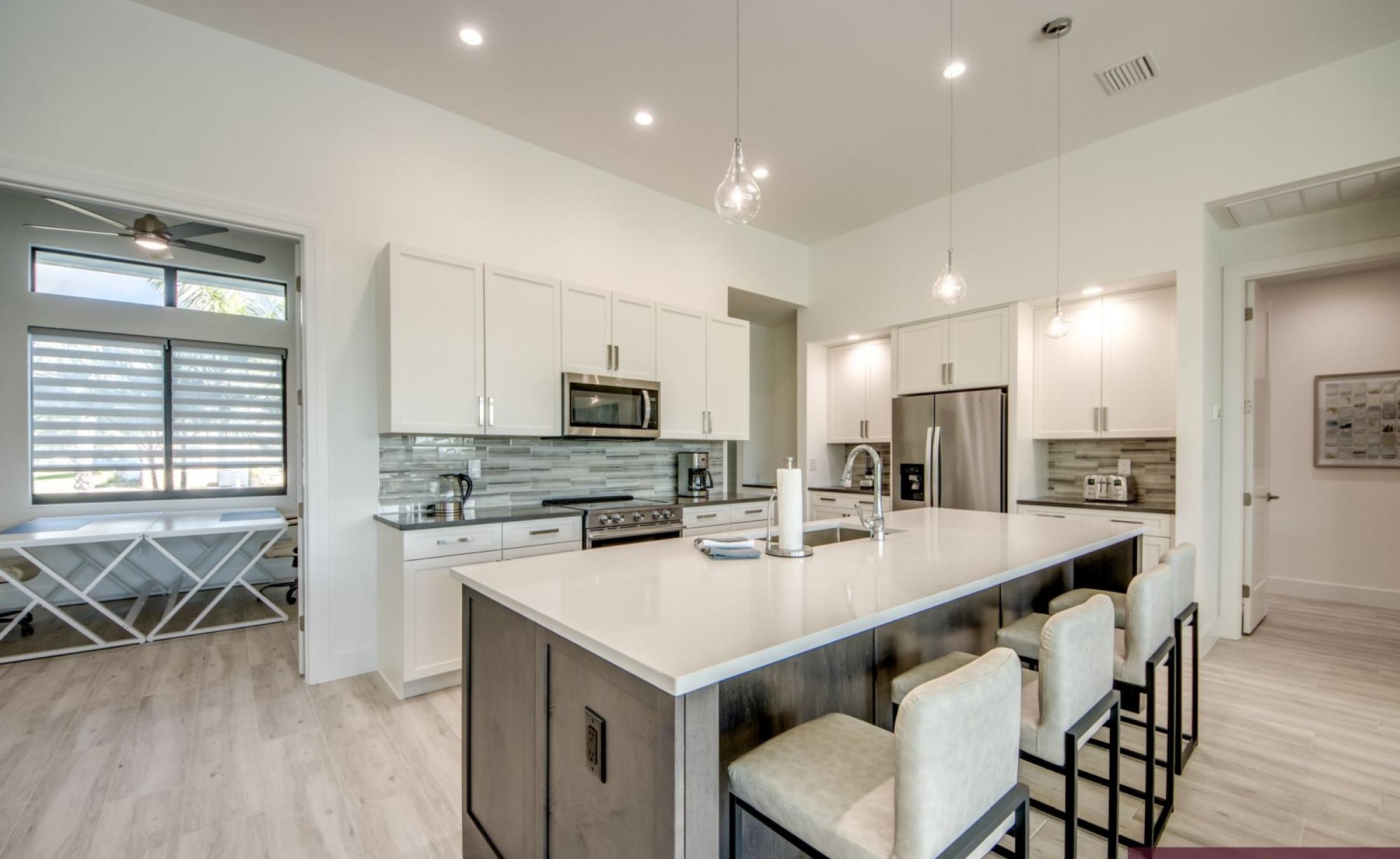 Privates Bootsdock am Kanal mit Zugang zum Golf von Mexiko.