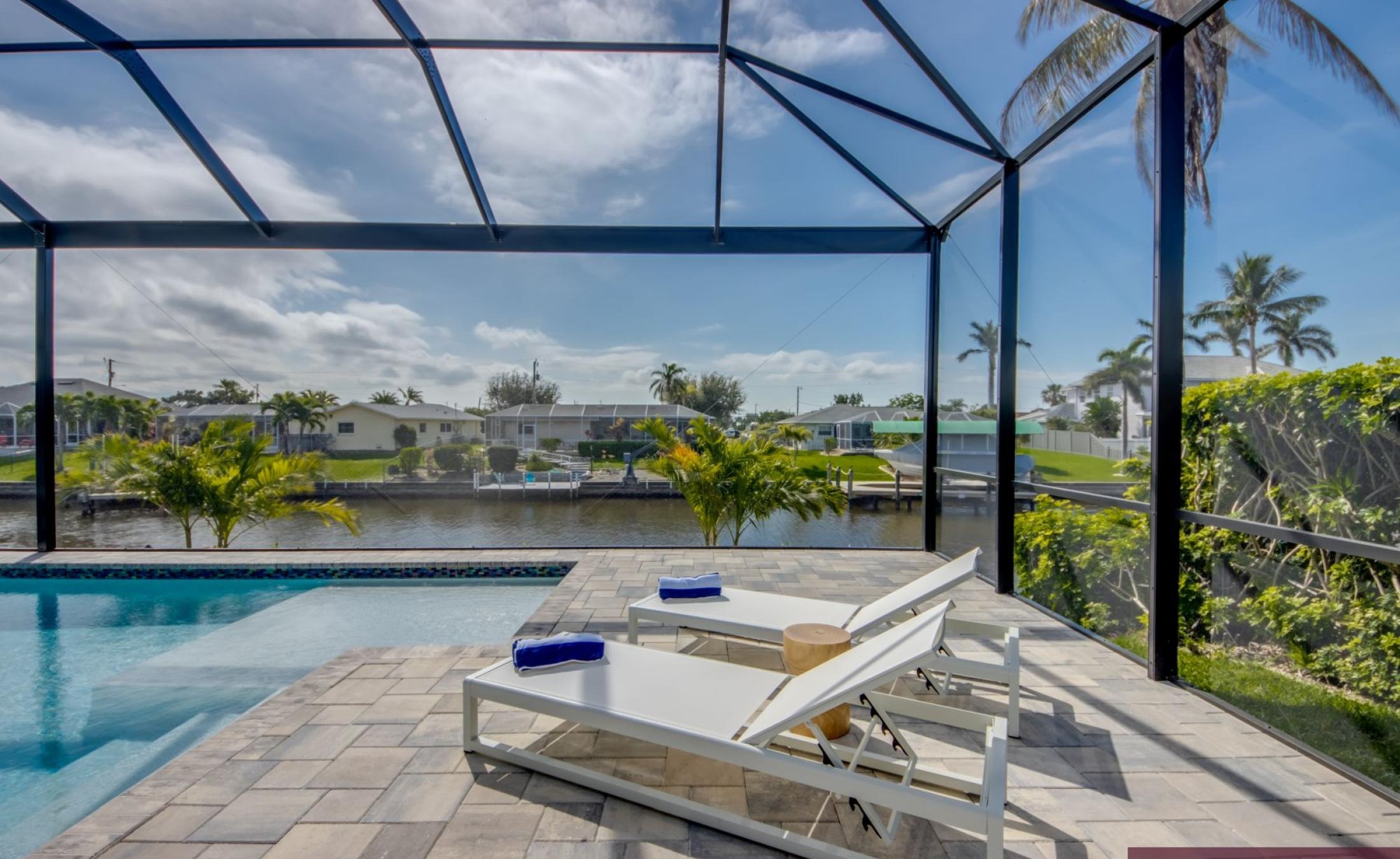 Privates Bootsdock am Kanal mit direktem Zugang zum Golf von Mexiko.