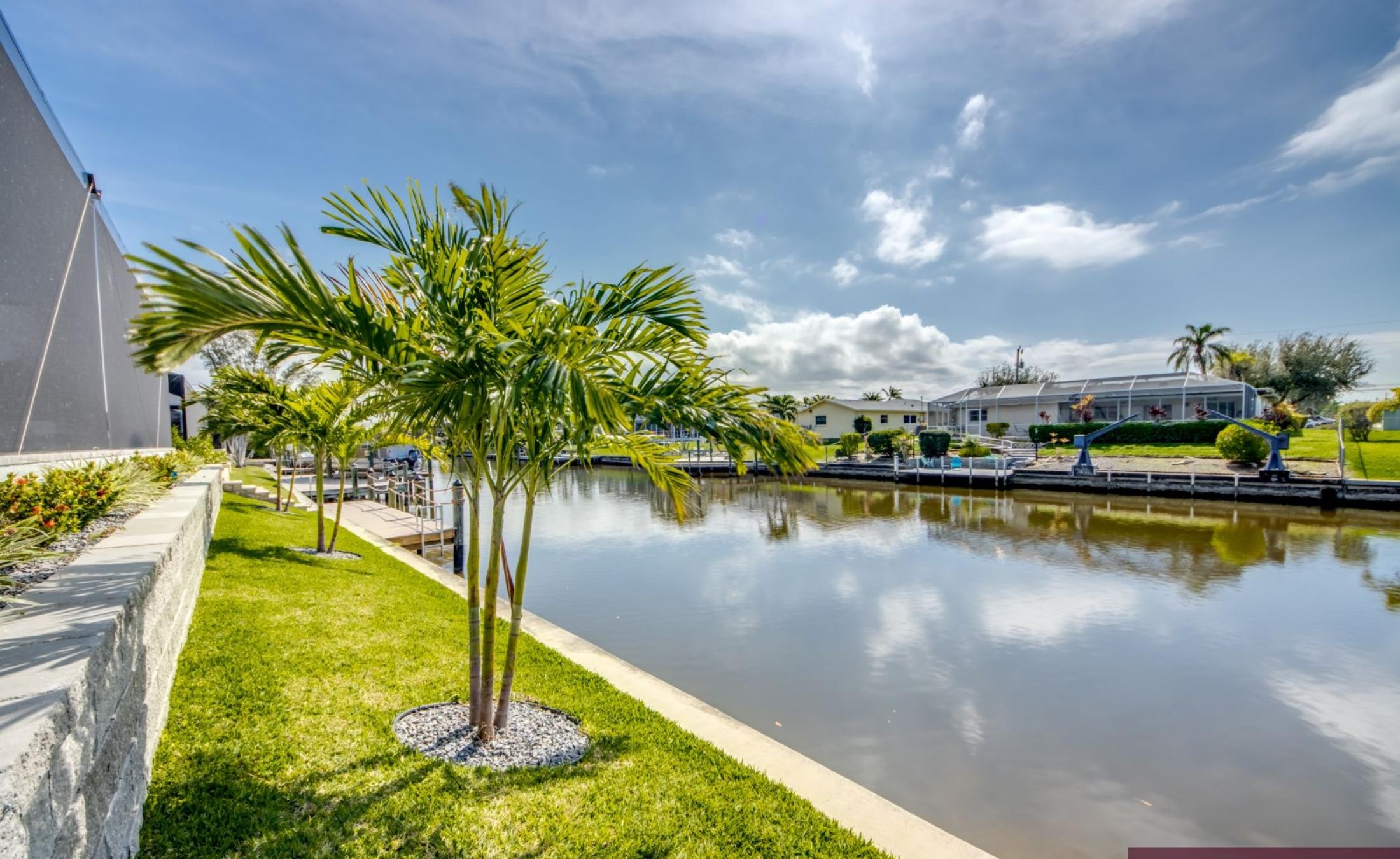 Privates Bootsdock am Kanal mit direktem Zugang zum Golf von Mexiko.