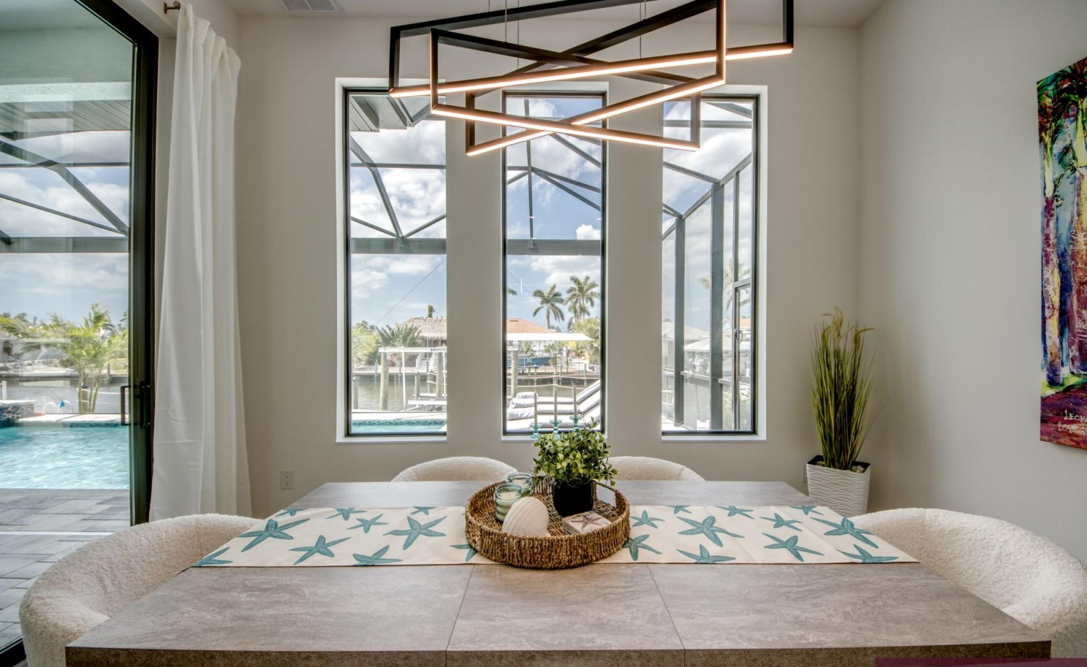 Beheizter Pool und Spa am Wasser mit Bootsdock (Gulf Access).