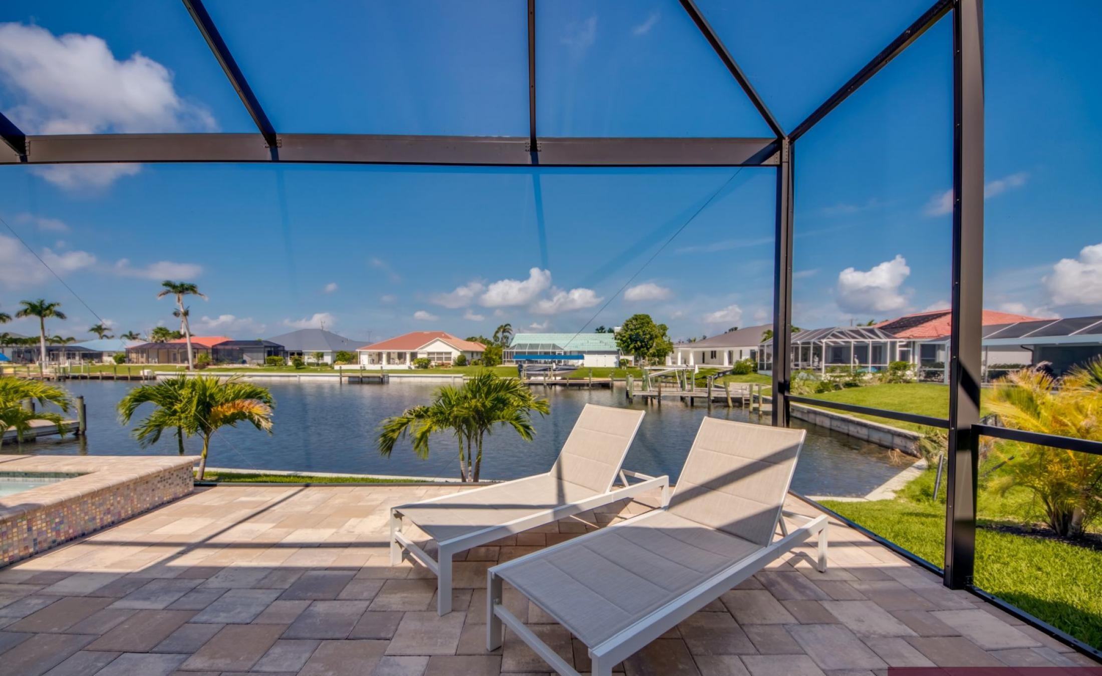 Privates Bootsdock am Kanal mit direktem Zugang zum Golf von Mexiko.