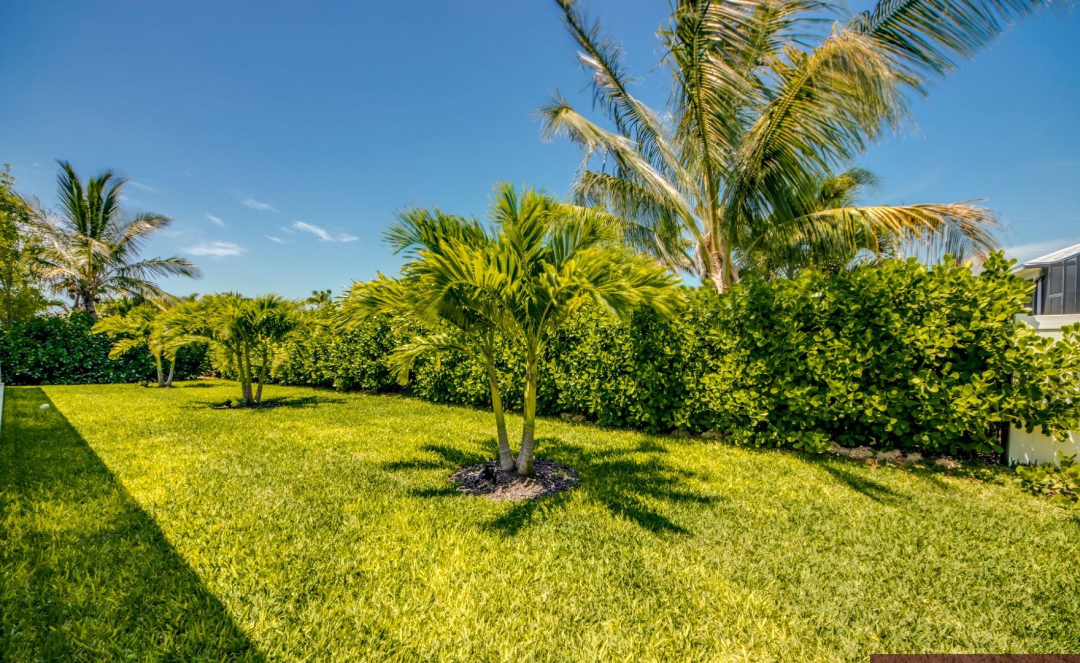 Moderne Neubau-Villa in Cape Coral mit beheiztem Pool und großzügigem Pooldeck bei Sonnenuntergang.