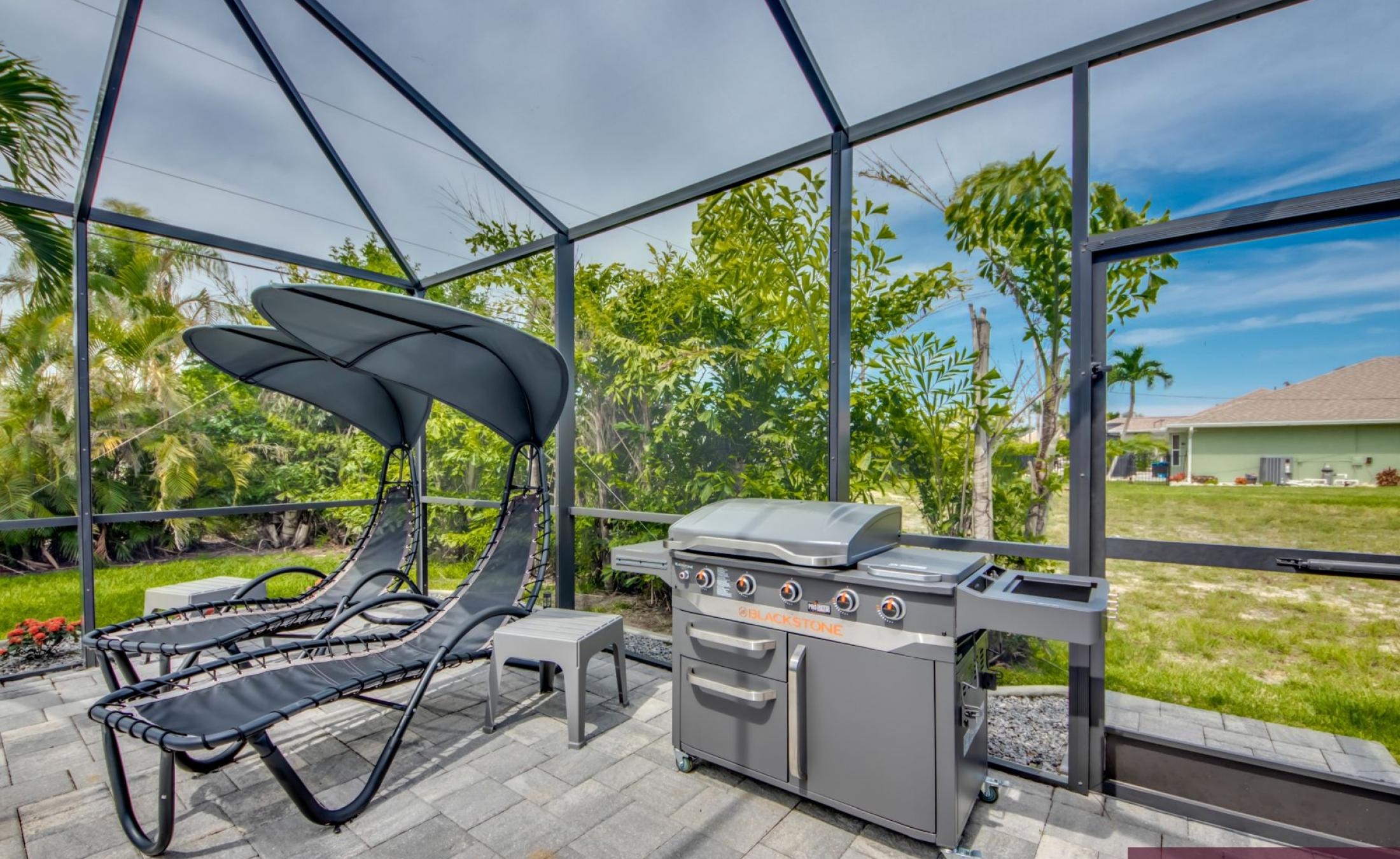 Moderne Villa in SW Cape Coral mit beheiztem Pool und Spa (Südausrichtung).