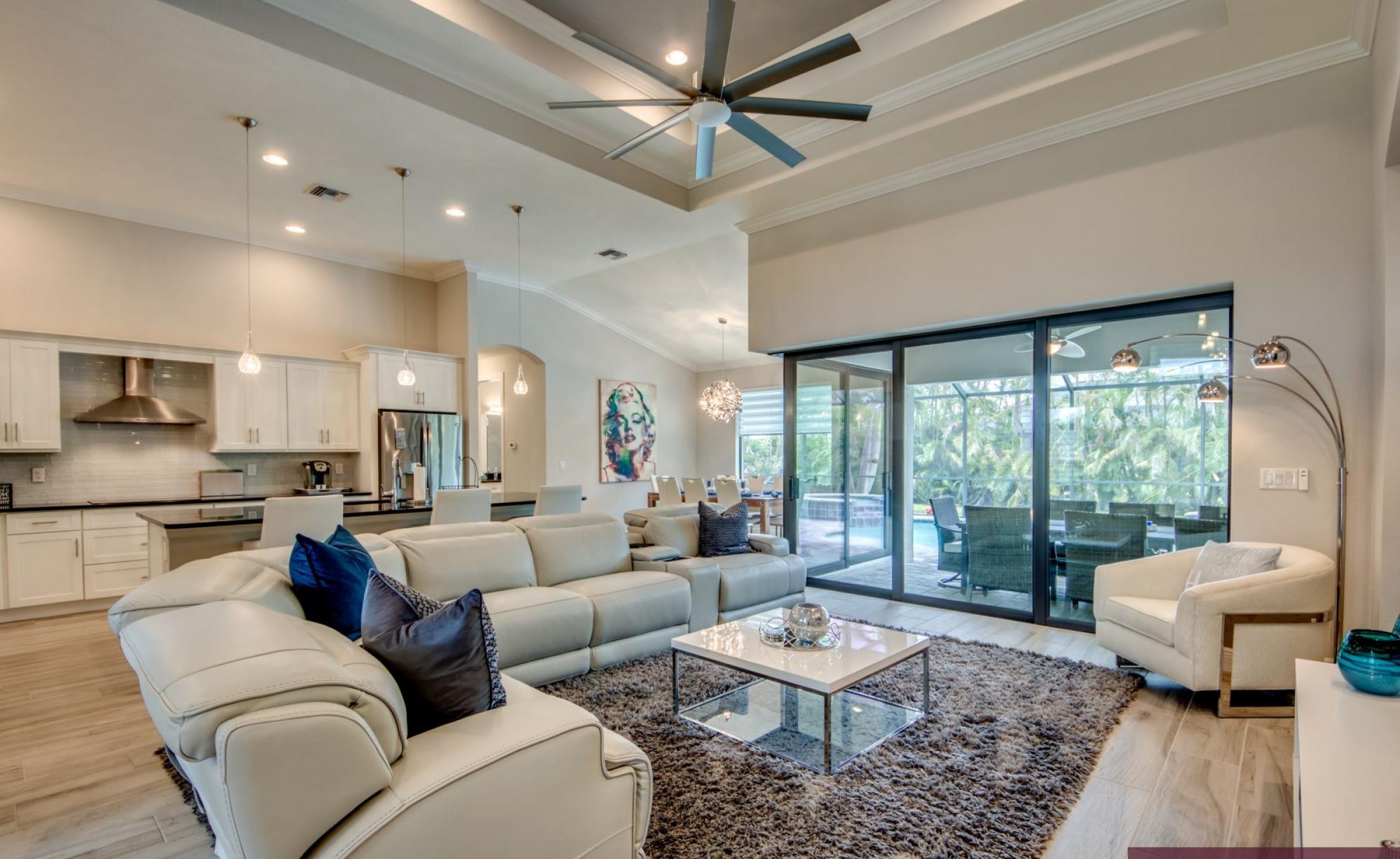 Moderne Villa in SW Cape Coral mit beheiztem Pool und Spa (Südausrichtung)