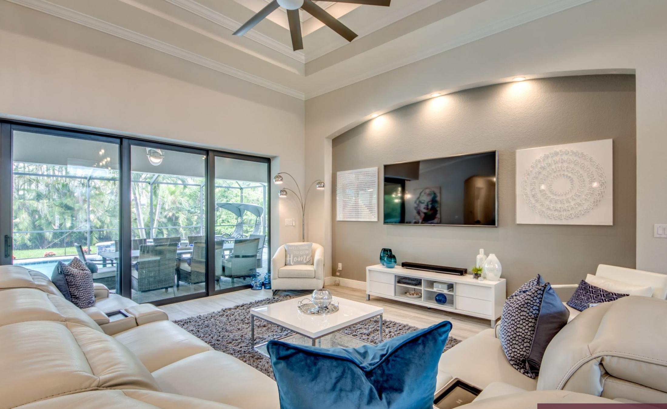 Moderne Villa in SW Cape Coral mit beheiztem Pool und Spa (Südausrichtung)