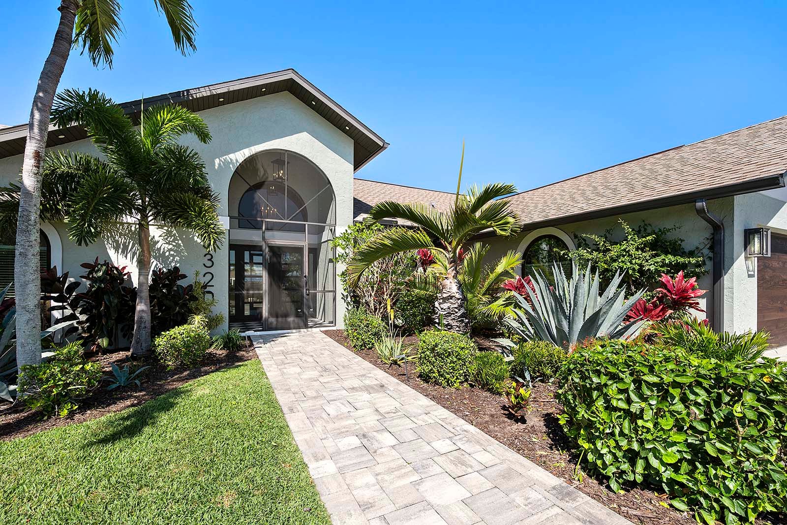 Eingang zum Gulfstream Getaway, Ihrem charmanten Ferienhaus