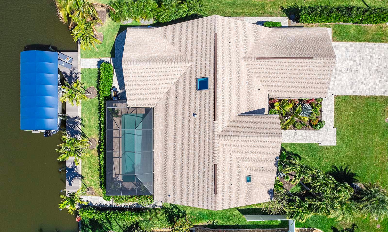 Luftaufnahme von Gulfstream Getaway