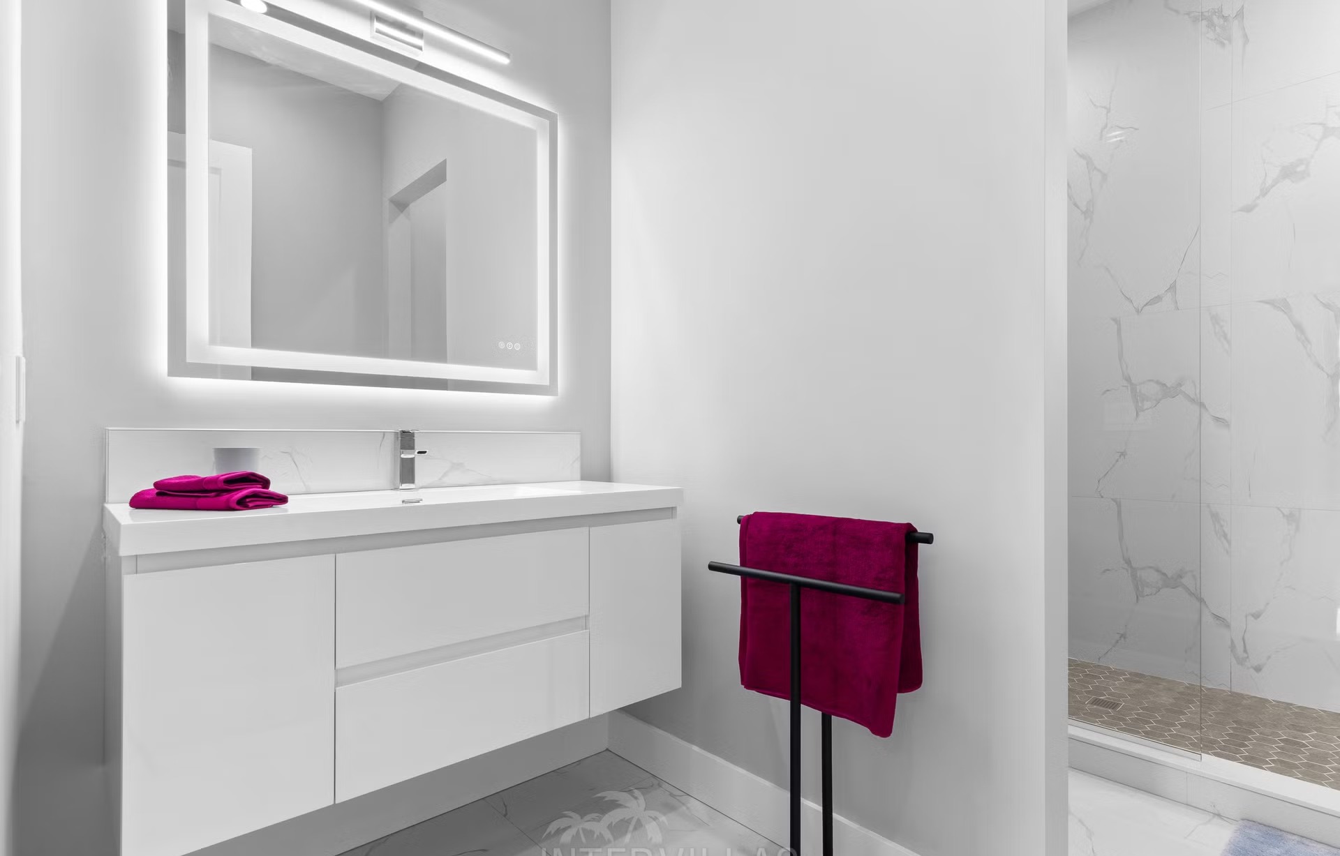 Blick auf den Kanal mit Bootsanlegestelle und direktem Zugang zum Golf von Mexiko.