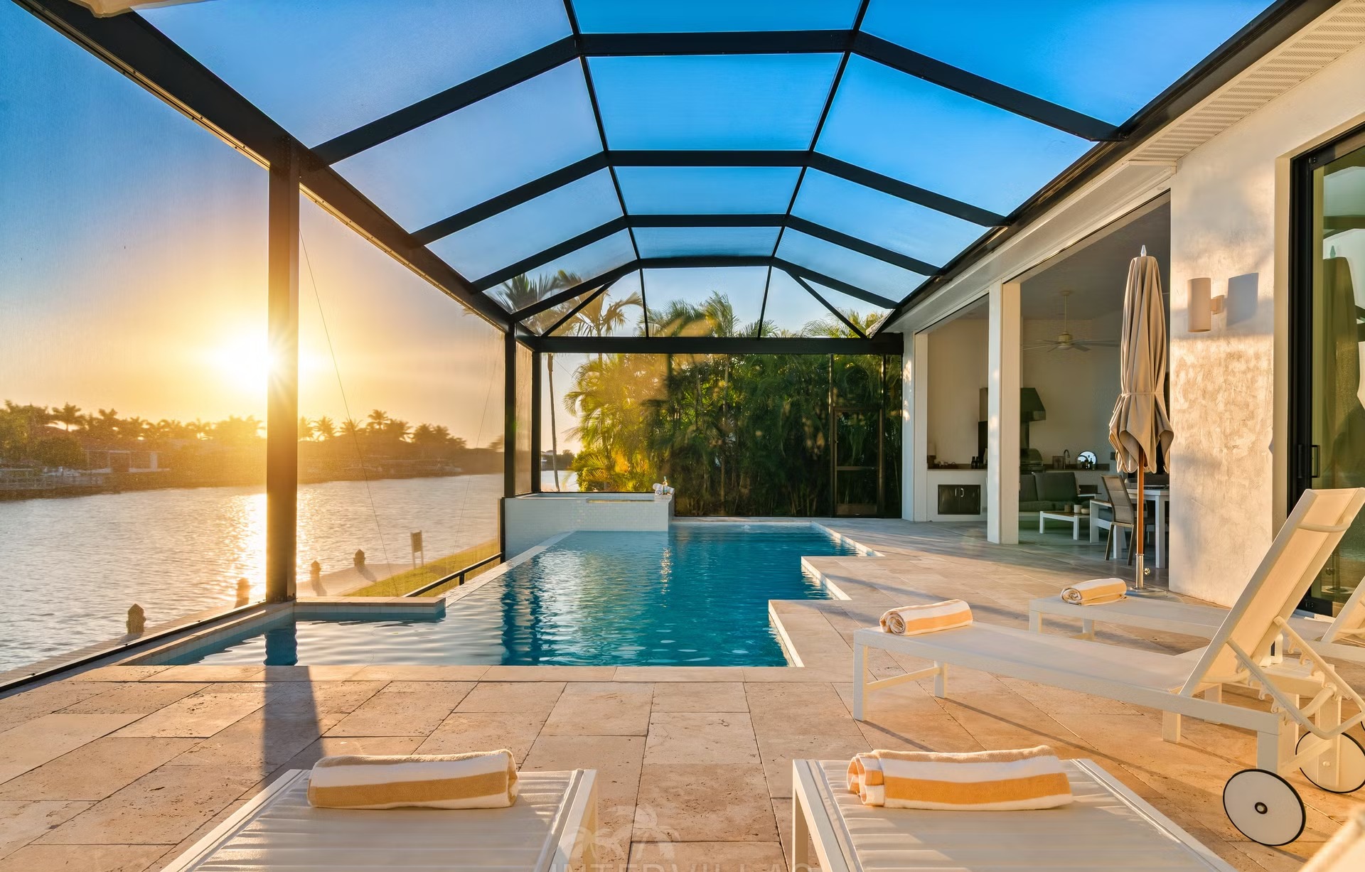 Waterfront Cape Coral, Gulf Access, Salzwasser-Infinitypool+Spa