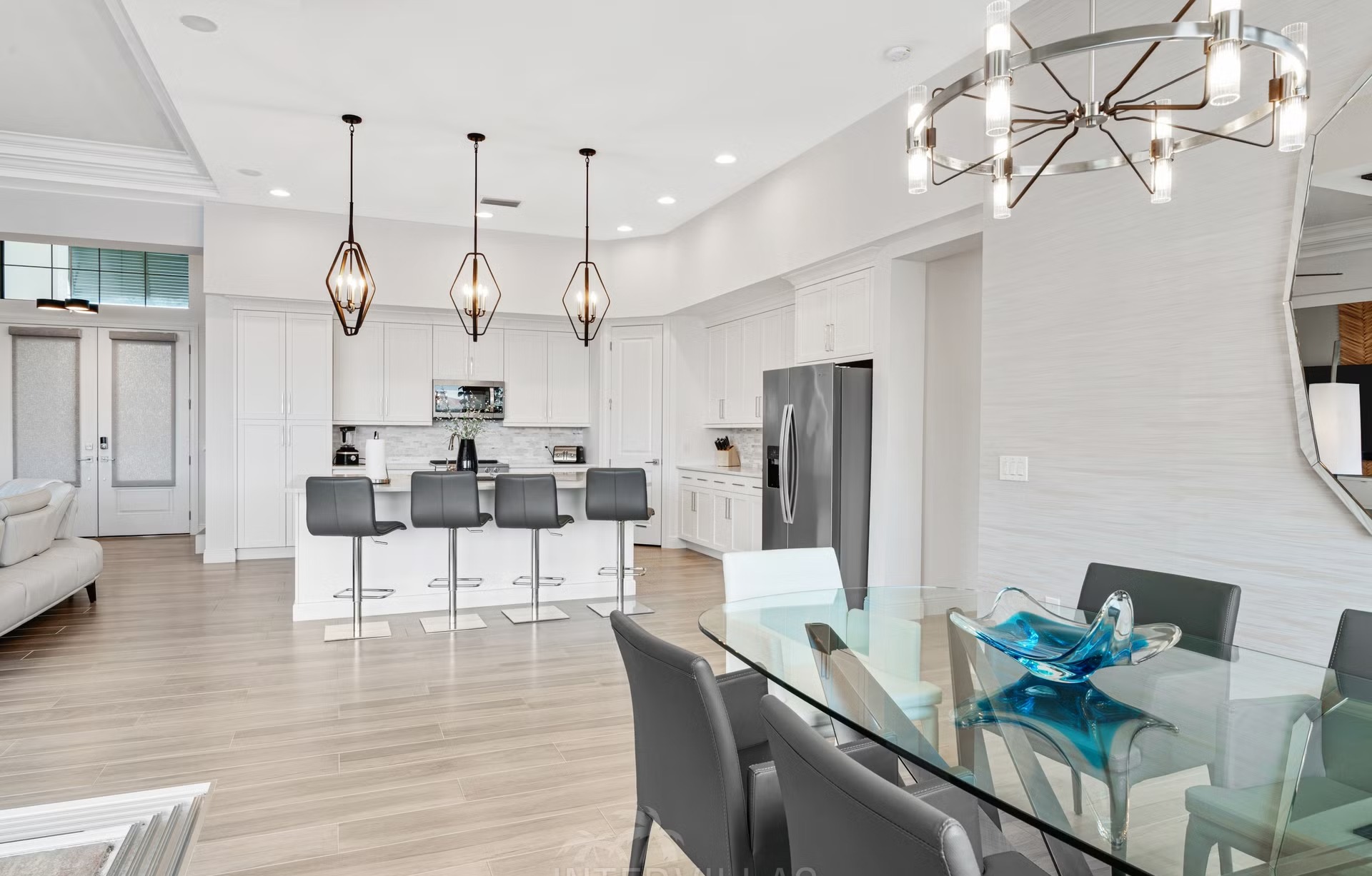 Privates Dock mit Tiki-Hut am Kanal (Gulf Access)