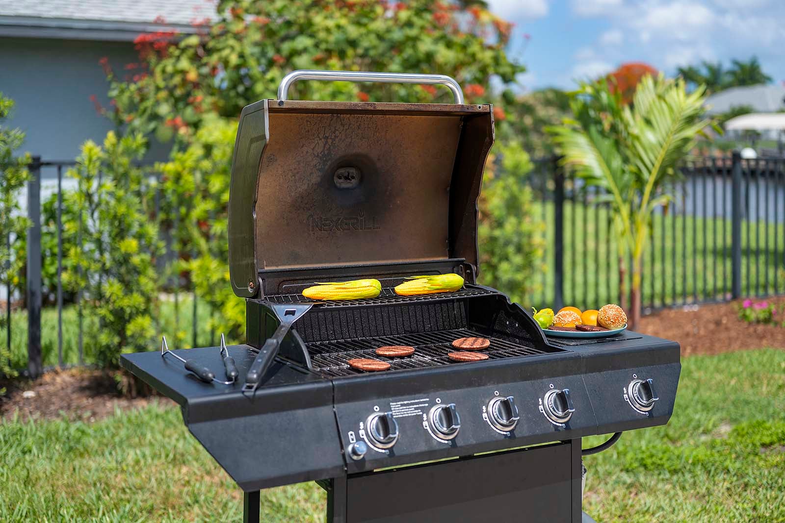 Propangrill vorhanden