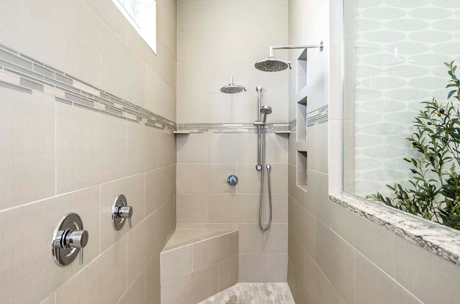 Begehbare Dusche