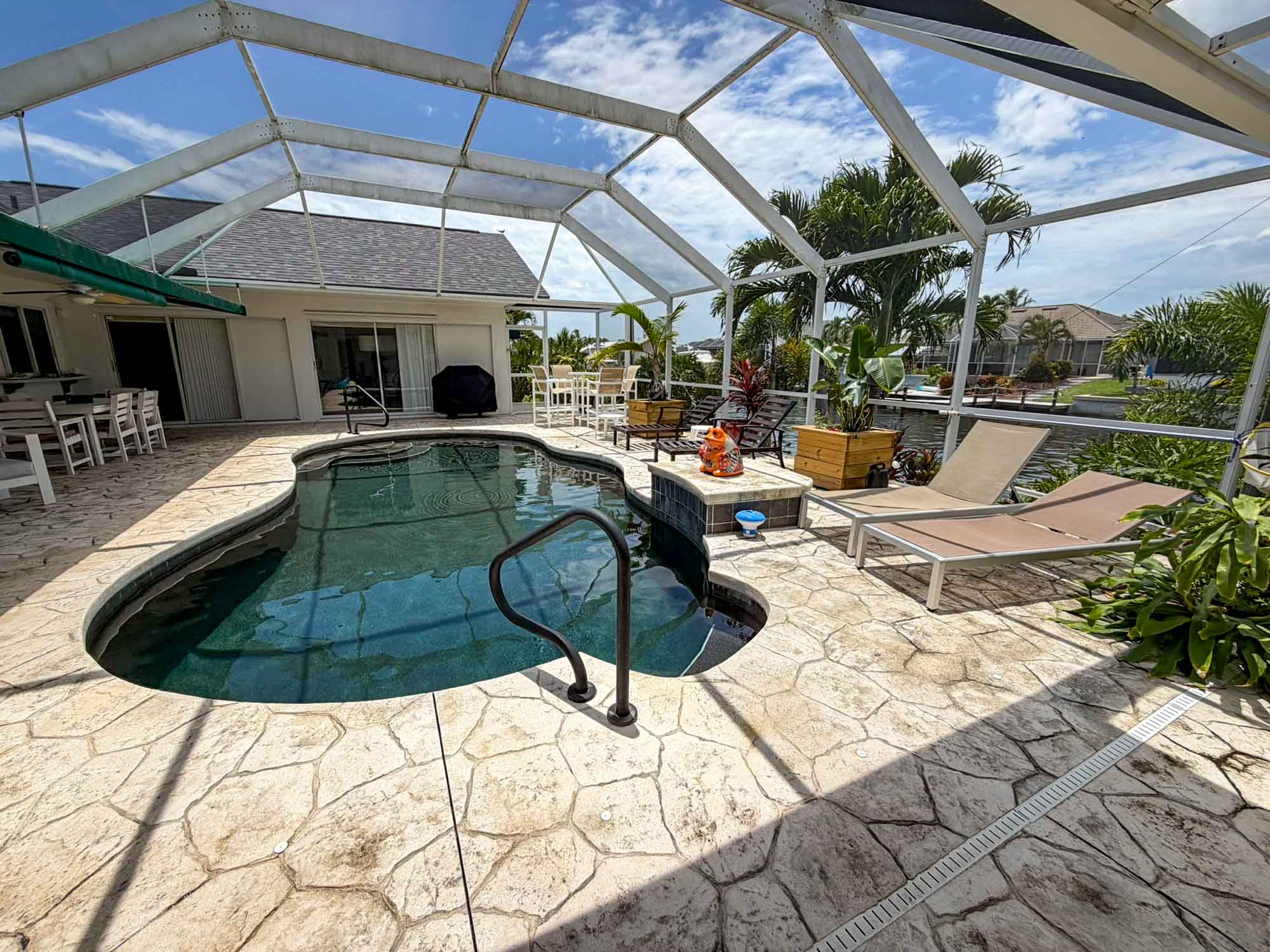 Villa Maurina - Ferienhaus Cape Coral mit Golfzugang, beheizbarer Pool & Dock - Bild 33