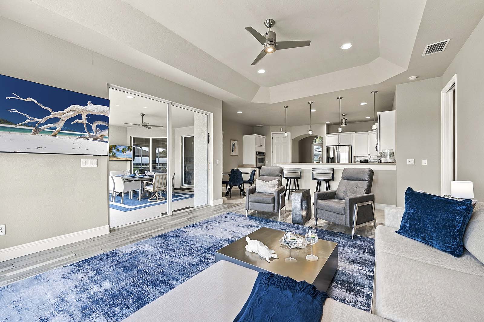 Open Concept Living Great for Entertaining