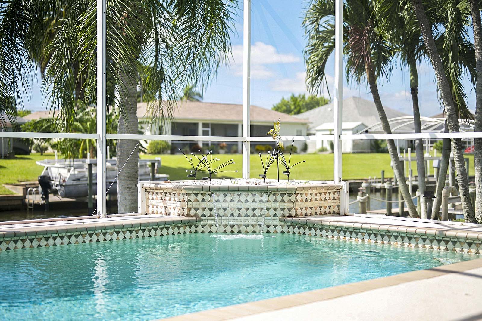Take a Splash in the Pool (NO Spa) and Enjoy the Waterfall