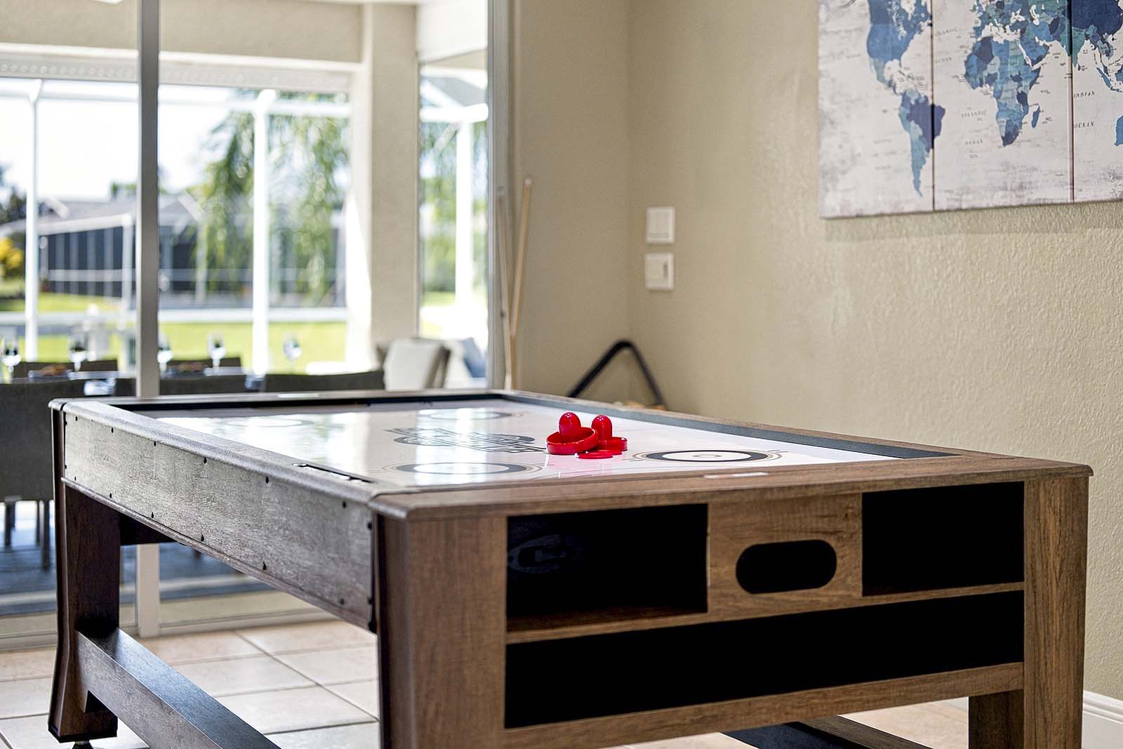 Multi Use Game Table (Air Hockey/Pool Table)