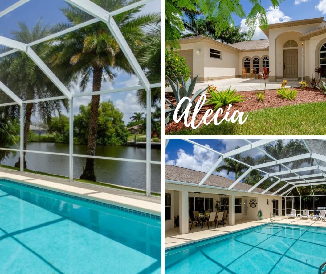 Ferienhaus Cape Coral Waterfront, Gulf Access, Pool+Dock+Bikes