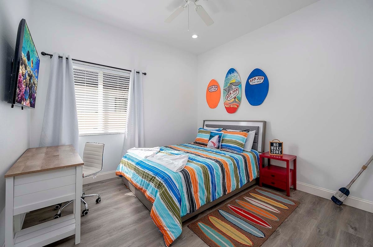 Veranda mit Blick auf den Kanal in SW Cape Coral