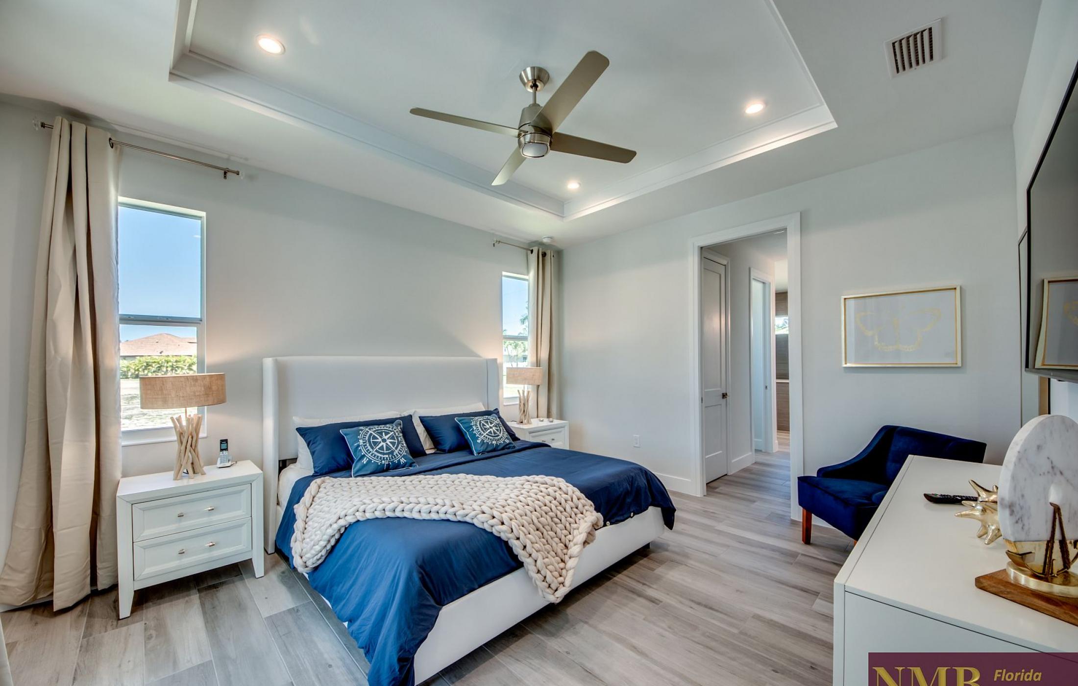 Ferienhaus Aquamarine 25 Master Bedroom