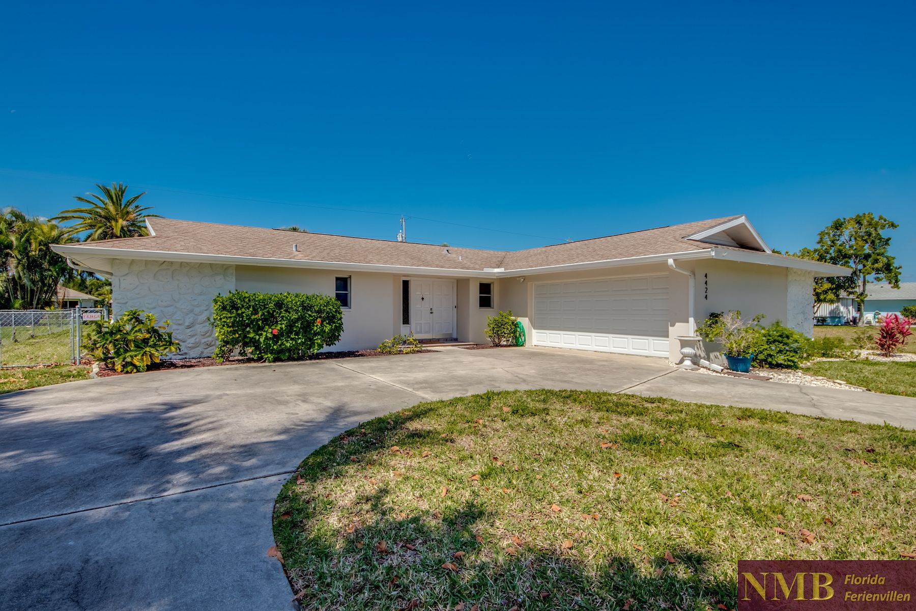 Ferienhaus Cape Coral Cozy Island 5 Front of Villa