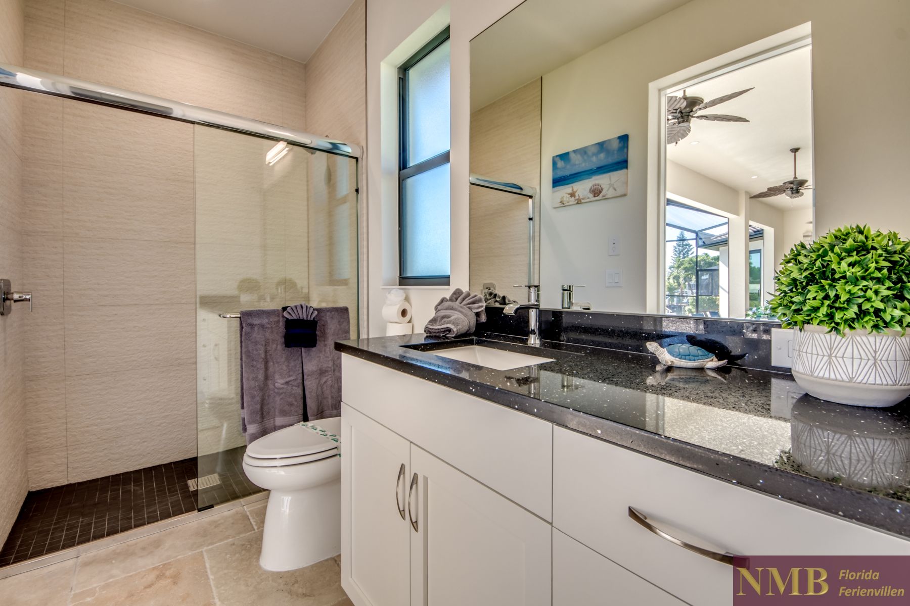 Ferienhaus Cape Coral Genesis 48 Guest Suite Pool Bathroom