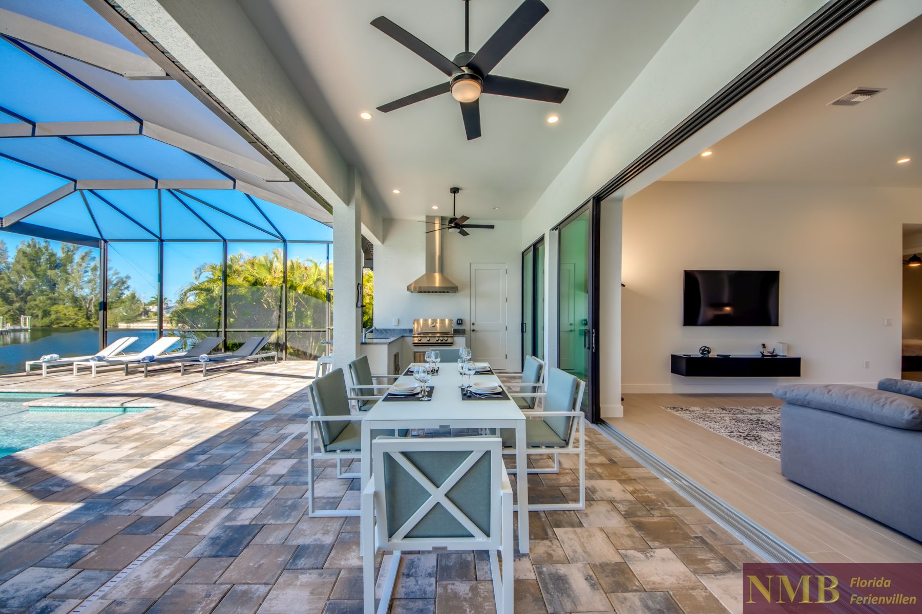 Ferienhaus Cape Coral Henderson 55 Lanai