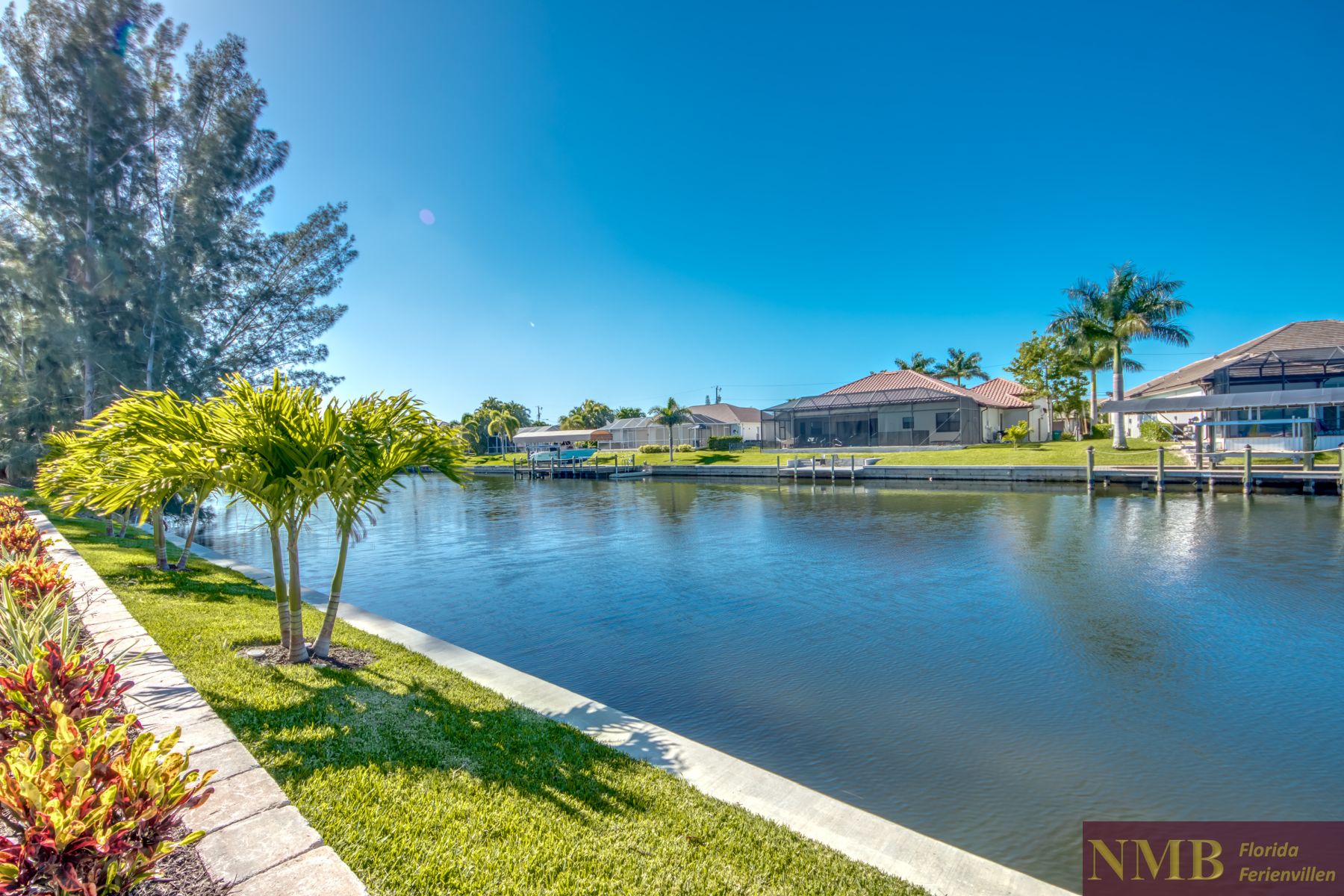 Ferienhaus Cape Coral Henderson 69 Backyard