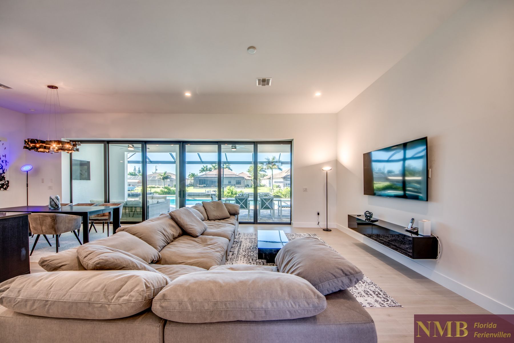 Ferienhaus Cape Coral Henderson 8 Family Room