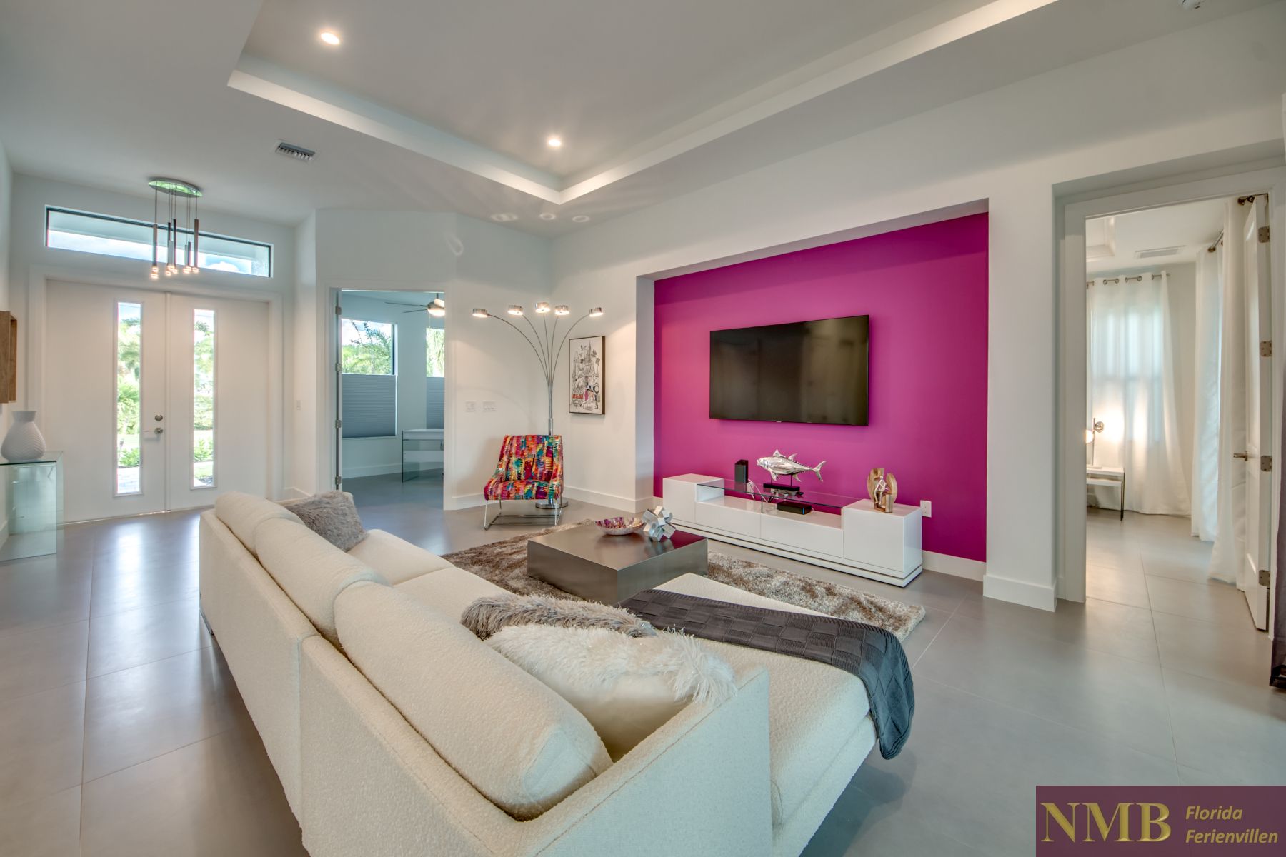 Ferienhaus Cape Coral Pink Lemonade 10 Living Room