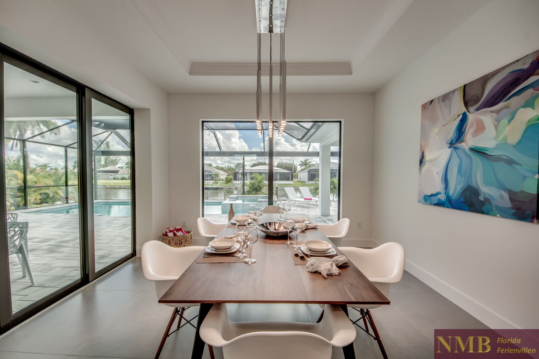 Ferienhaus Cape Coral Pink Lemonade 25 Dining Room