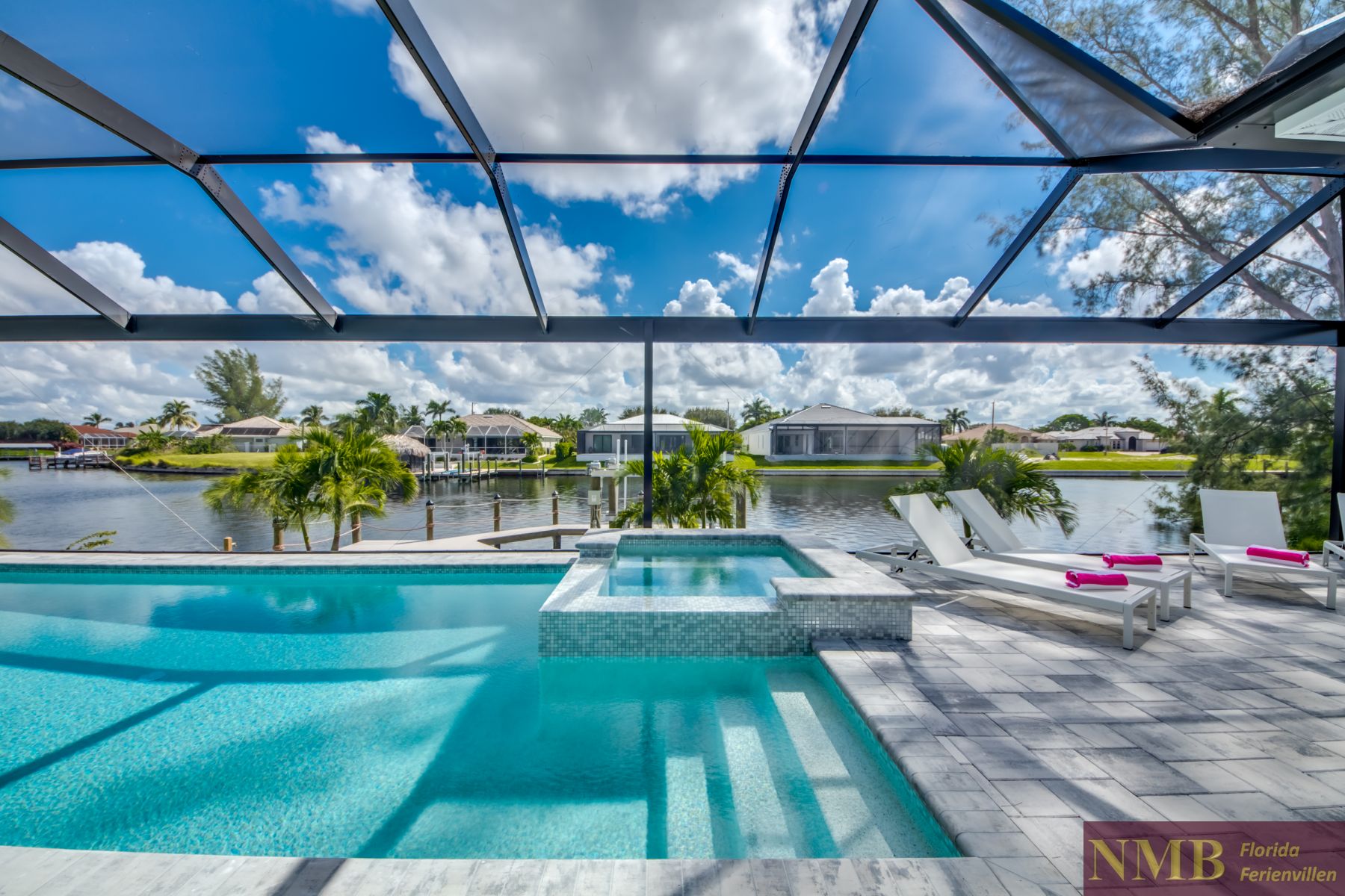 Ferienhaus Cape Coral Pink Lemonade 57 Pool