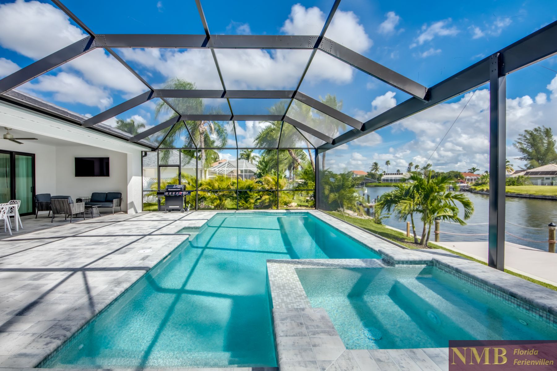 Ferienhaus Cape Coral Pink Lemonade 58 Pool