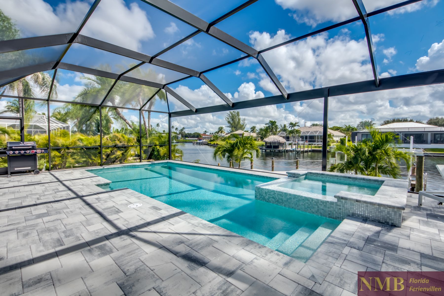 Ferienhaus Cape Coral Pink Lemonade 59 Pool