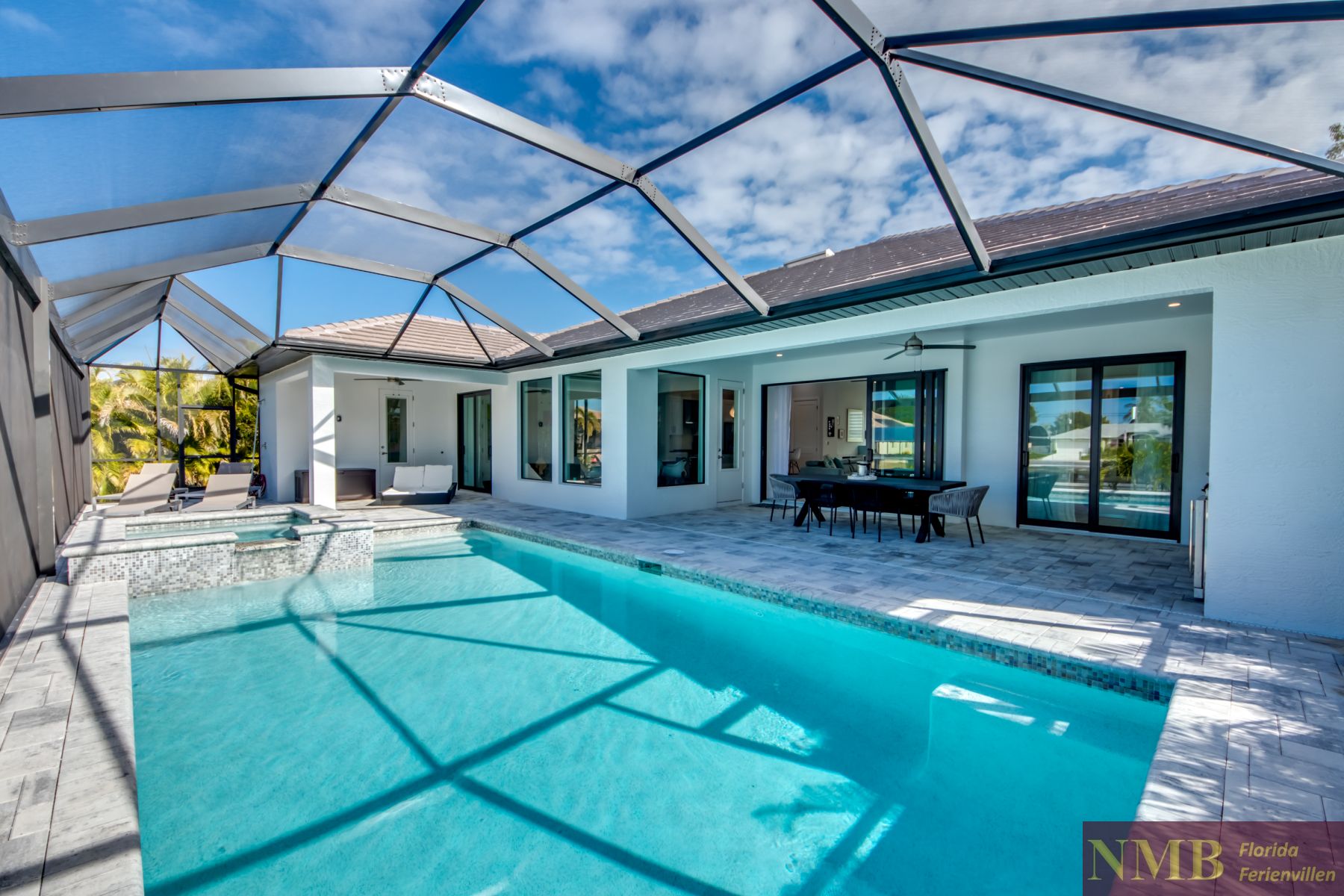 Ferienhaus Cape Coral White Shell 62 Pool