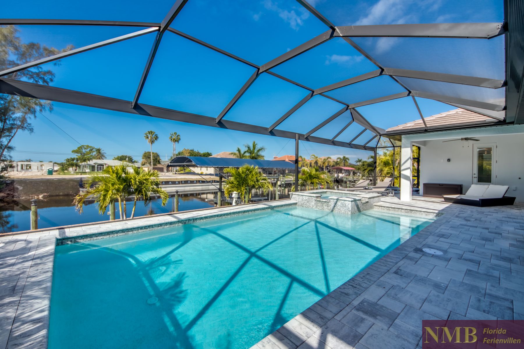 Ferienhaus Cape Coral White Shell 64 Poo