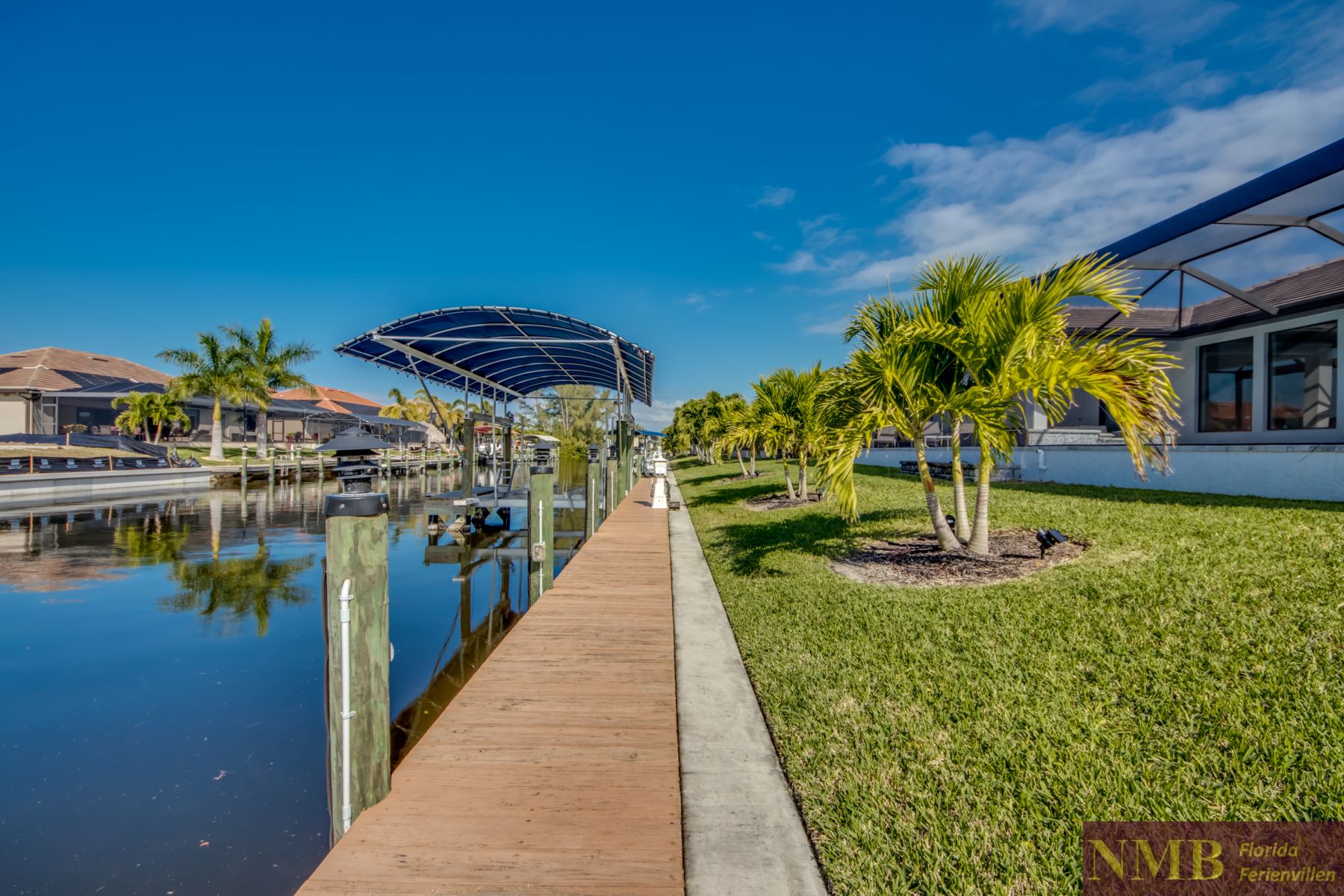 Ferienhaus Cape Coral White Shell 76 Backyard Dock