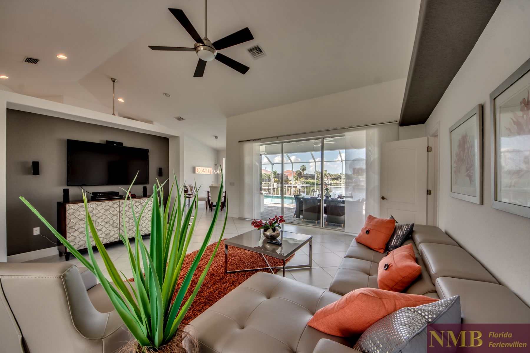 Ferienhaus Harbour View 11 Family Room