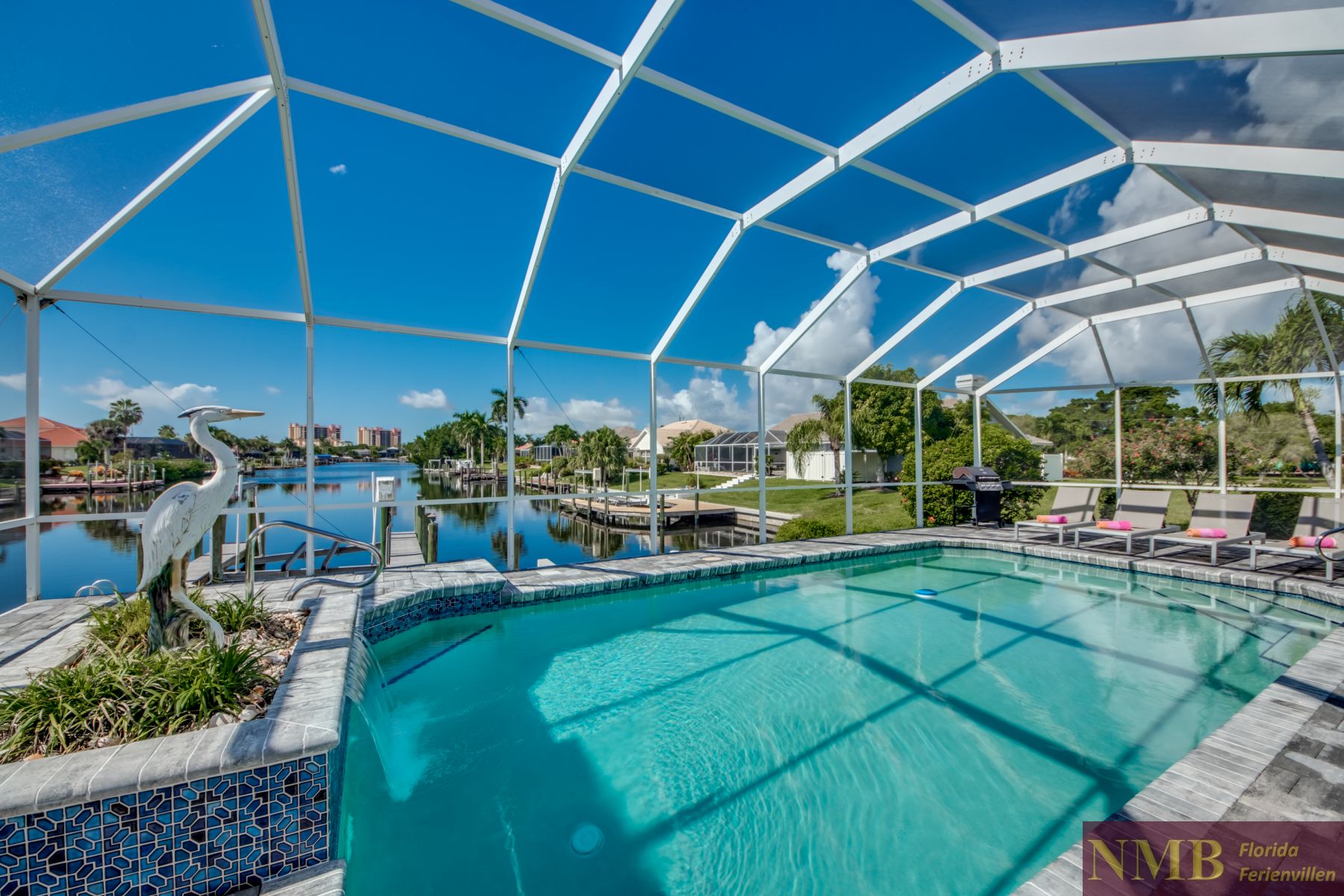 Ferienhaus Harbour View 51 Pool