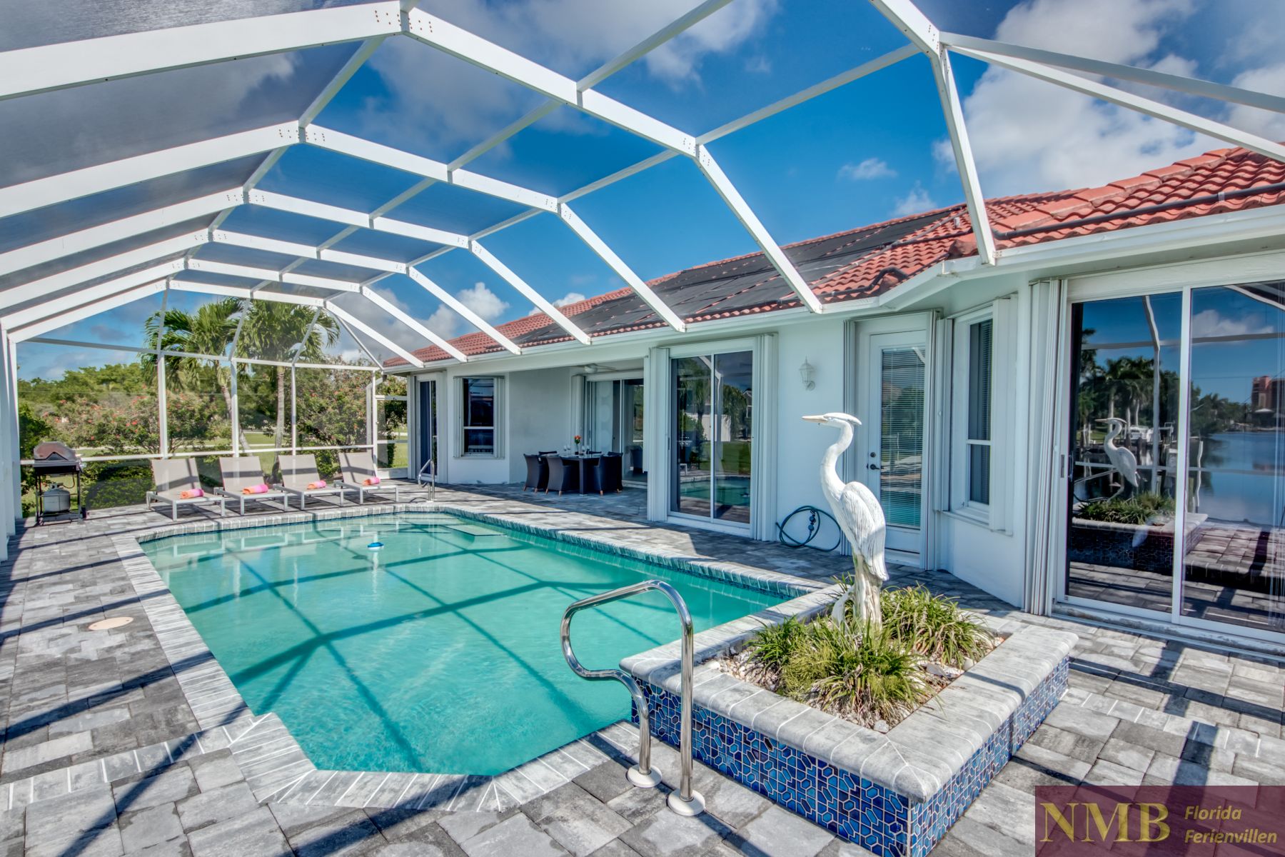 Ferienhaus Harbour View 52 Pool