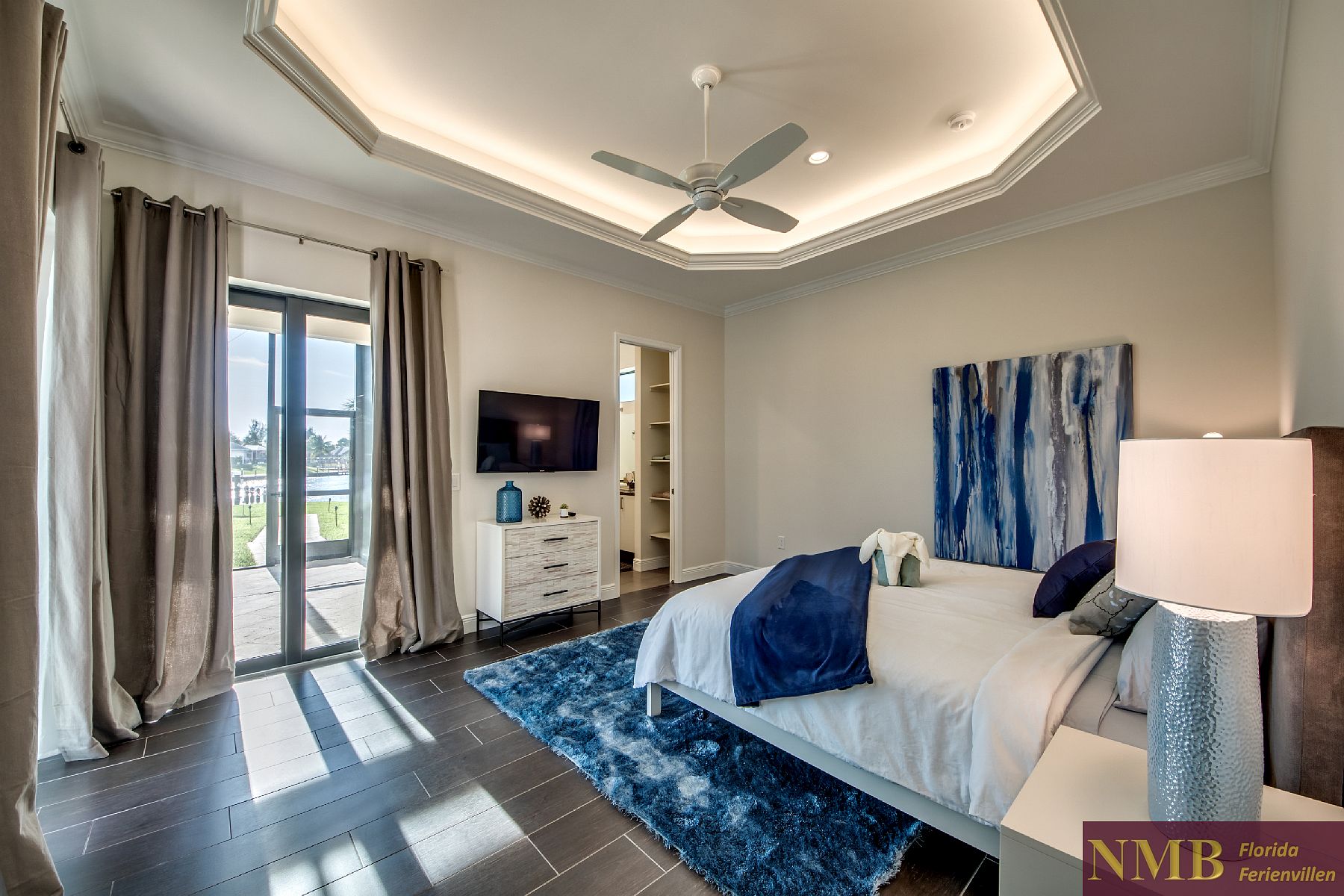 Ferienvilla Horizon 2nd Master Bedroom