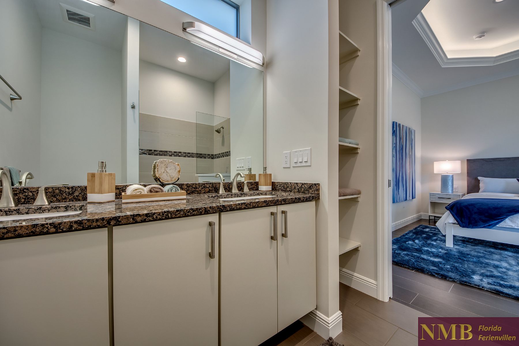 Ferienvilla Horizon 2nd Master Bedroom Bathroom 1