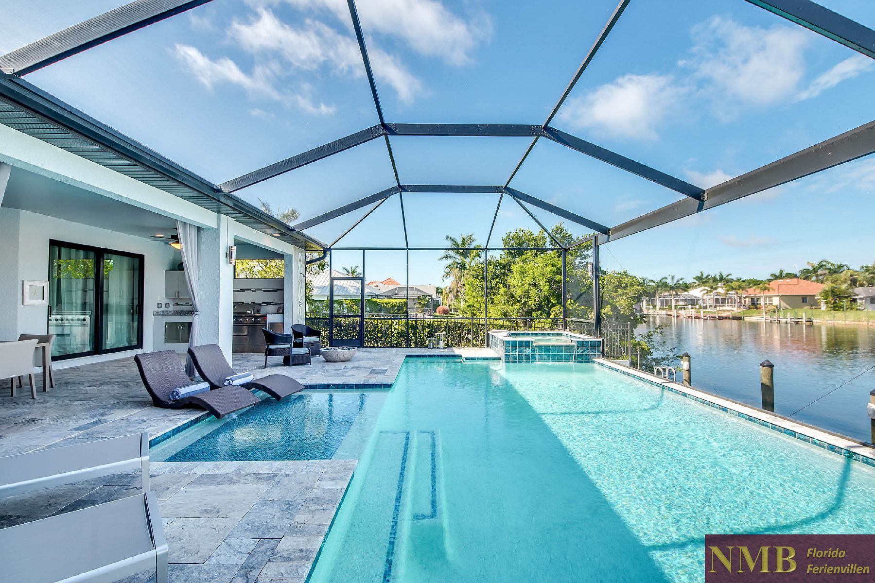 Ferienvilla Silversands Pool 2